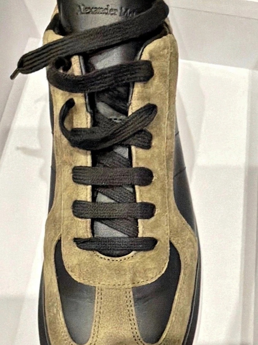 Alexander McQueen Oversized Sneaker Sneakers Black & Brown EU 47+